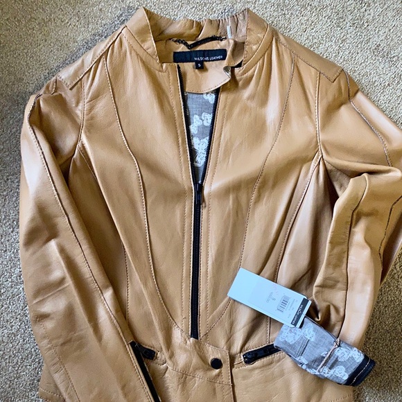 NWT! Wilson Leather Jacket - Picture 2 of 8